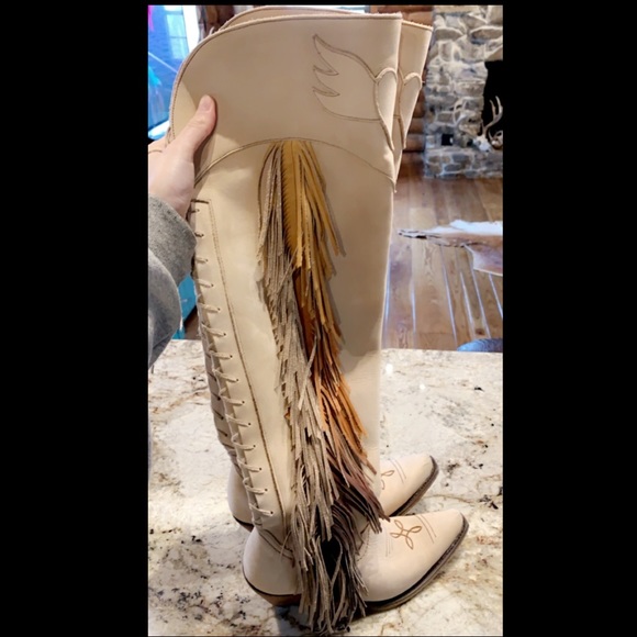 Junk Gypsy Shoes - Junk Gypsy Over the knee Cowgirl boots!